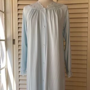 Vintage Shadow Line Floor Length Robe
